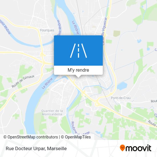 Rue Docteur Urpar plan
