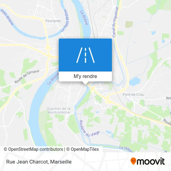 Rue Jean Charcot plan