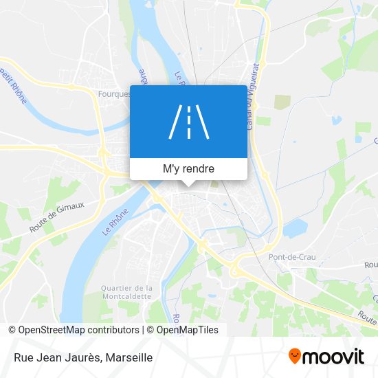 Rue Jean Jaurès plan
