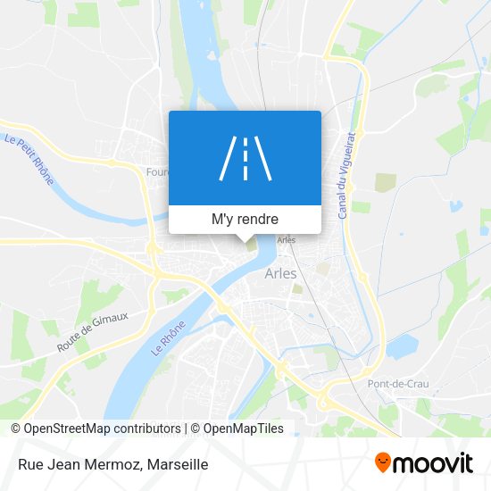 Rue Jean Mermoz plan