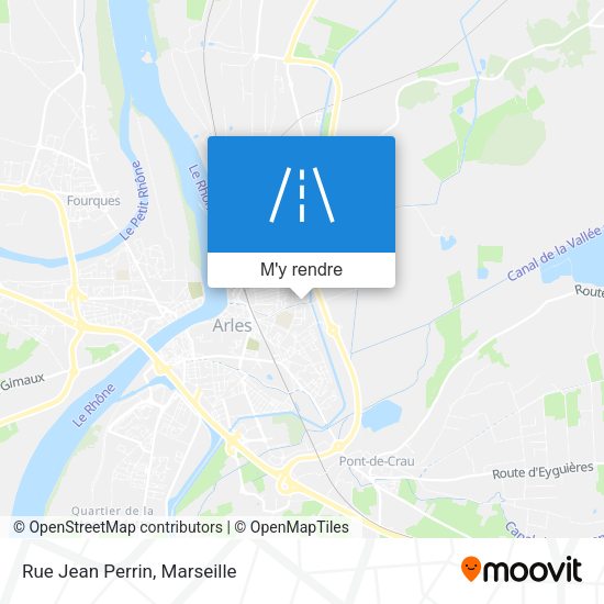 Rue Jean Perrin plan