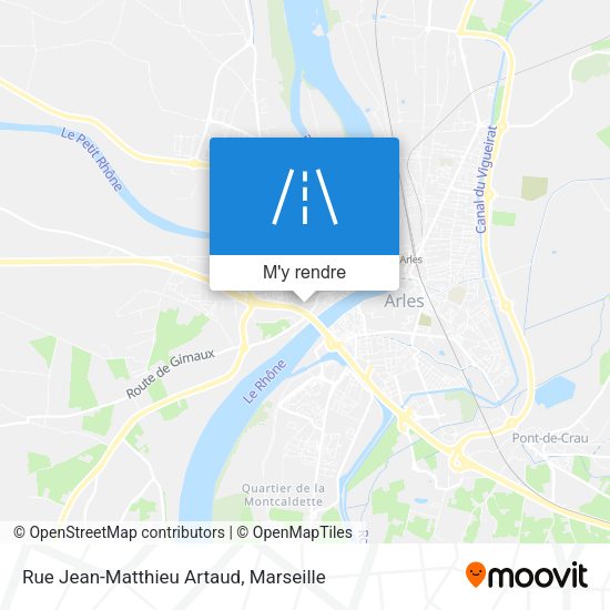 Rue Jean-Matthieu Artaud plan