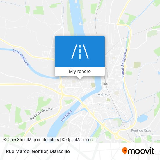Rue Marcel Gontier plan