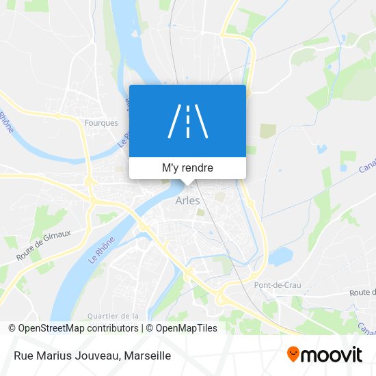 Rue Marius Jouveau plan