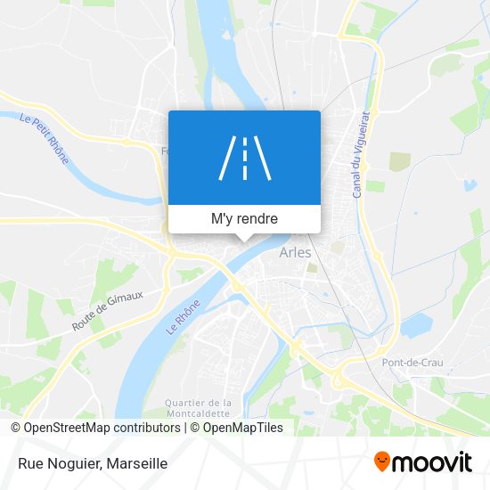Rue Noguier plan
