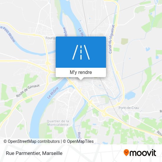 Rue Parmentier plan