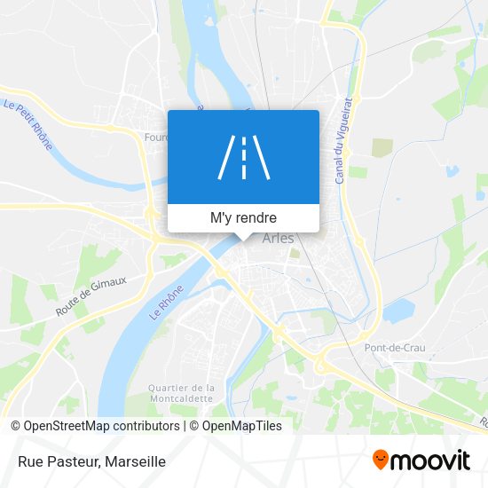 Rue Pasteur plan