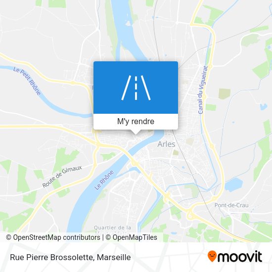 Rue Pierre Brossolette plan