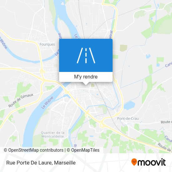 Rue Porte De Laure plan