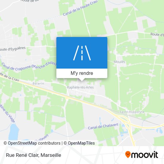 Rue René Clair plan