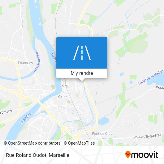 Rue Roland Oudot plan