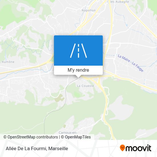 Allée De La Fourmi plan
