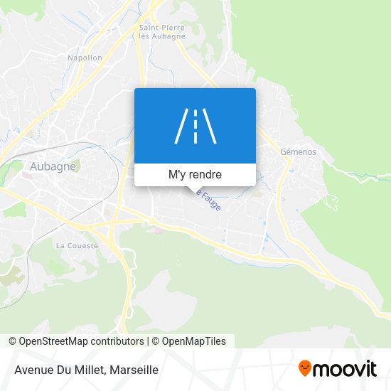 Avenue Du Millet plan