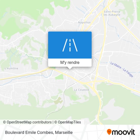 Boulevard Emile Combes plan
