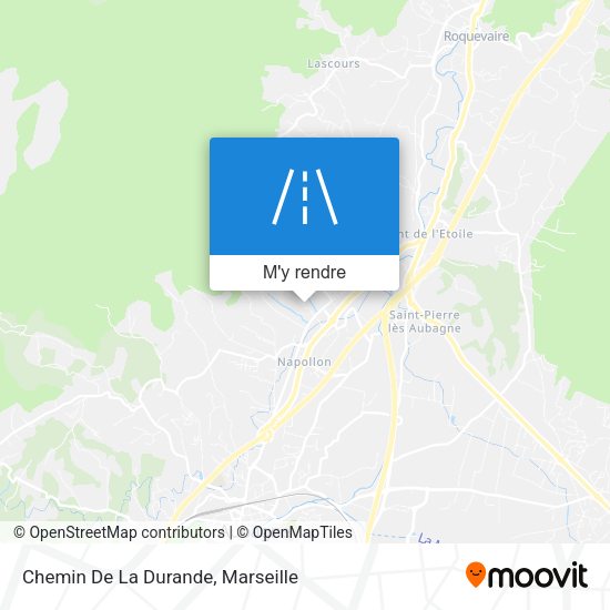 Chemin De La Durande plan
