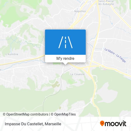 Impasse Du Castellet plan