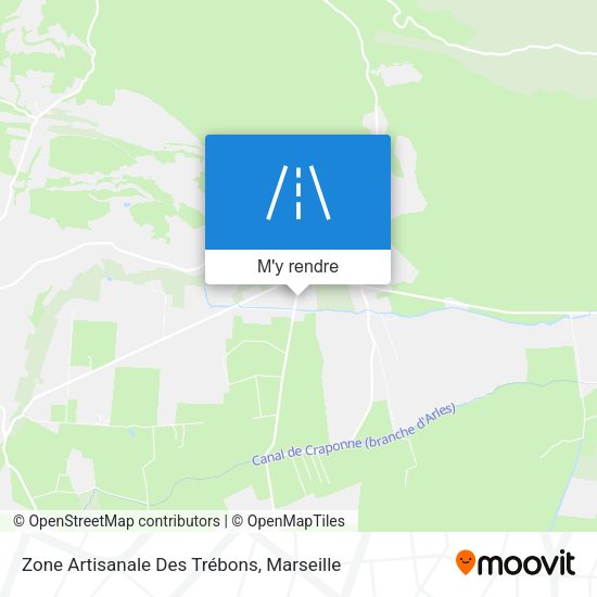 Zone Artisanale Des Trébons plan