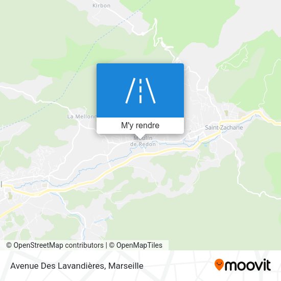 Avenue Des Lavandières plan