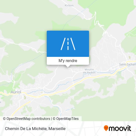 Chemin De La Michèle plan