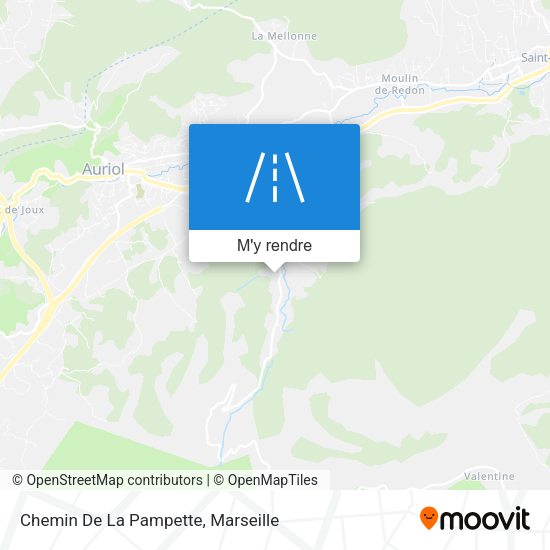 Chemin De La Pampette plan