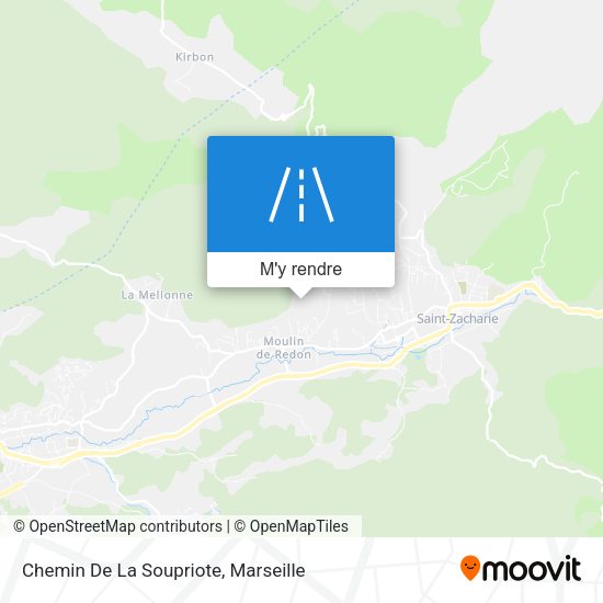 Chemin De La Soupriote plan