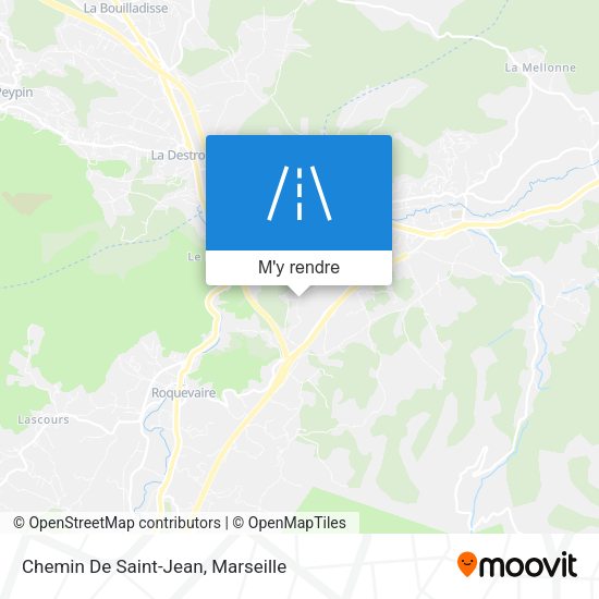 Chemin De Saint-Jean plan