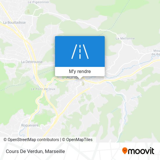 Cours De Verdun plan