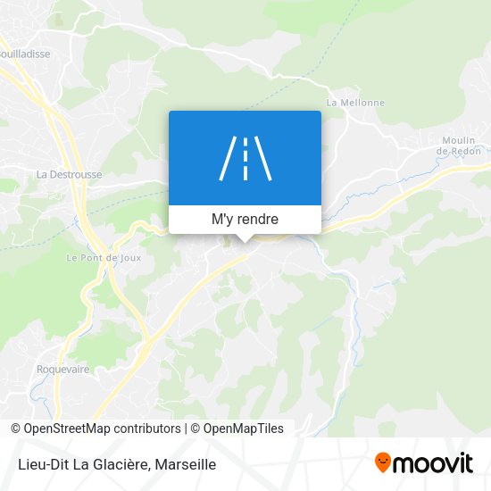 Lieu-Dit La Glacière plan