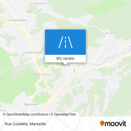 Rue Coulette plan
