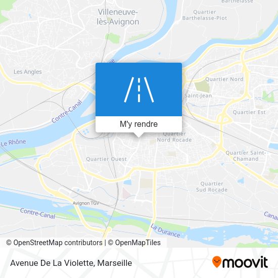 Avenue De La Violette plan