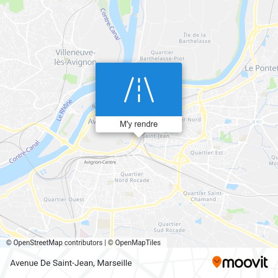Avenue De Saint-Jean plan