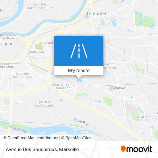 Avenue Des Souspirous plan