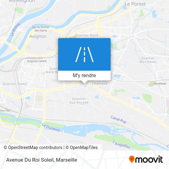 Avenue Du Roi Soleil plan
