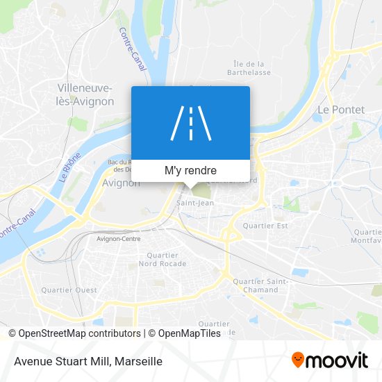 Avenue Stuart Mill plan