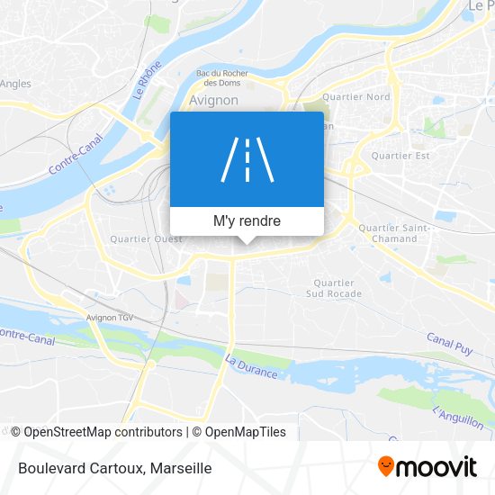 Boulevard Cartoux plan