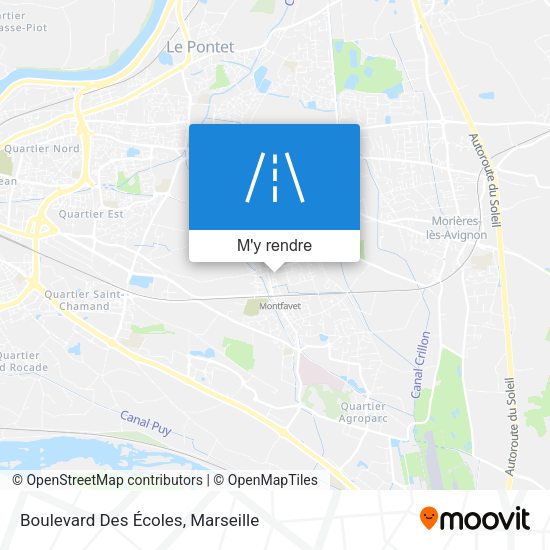 Boulevard Des Écoles plan