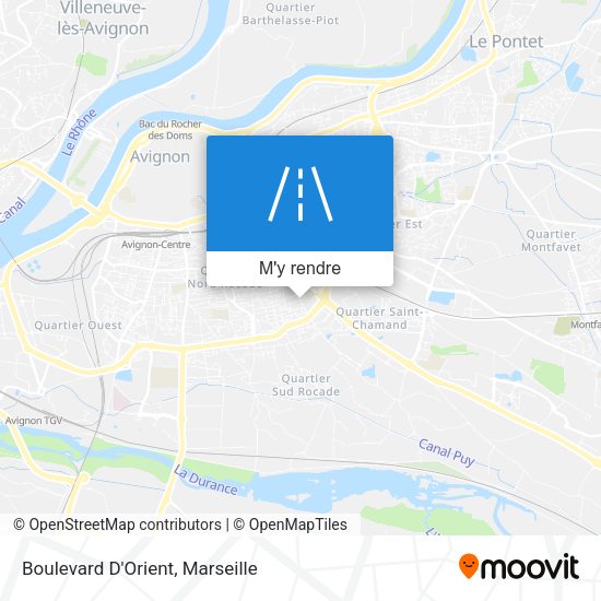 Boulevard D'Orient plan