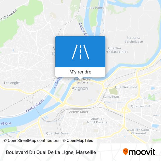 Boulevard Du Quai De La Ligne plan