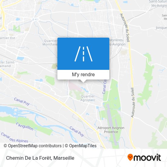 Chemin De La Forêt plan