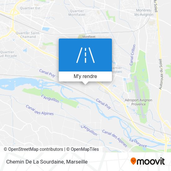 Chemin De La Sourdaine plan