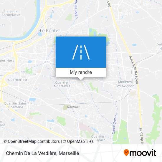 Chemin De La Verdière plan