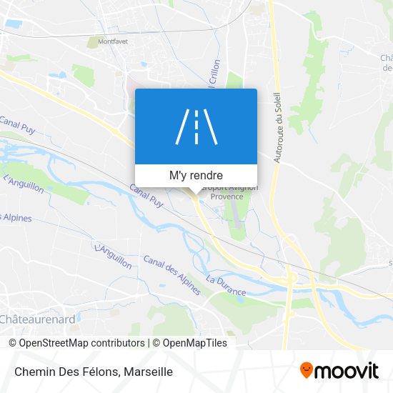 Chemin Des Félons plan