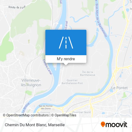 Chemin Du Mont Blanc plan