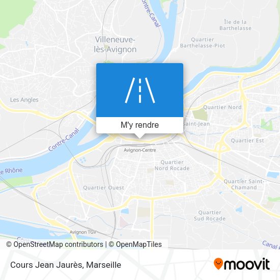 Cours Jean Jaurès plan