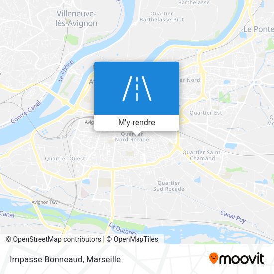 Impasse Bonneaud plan