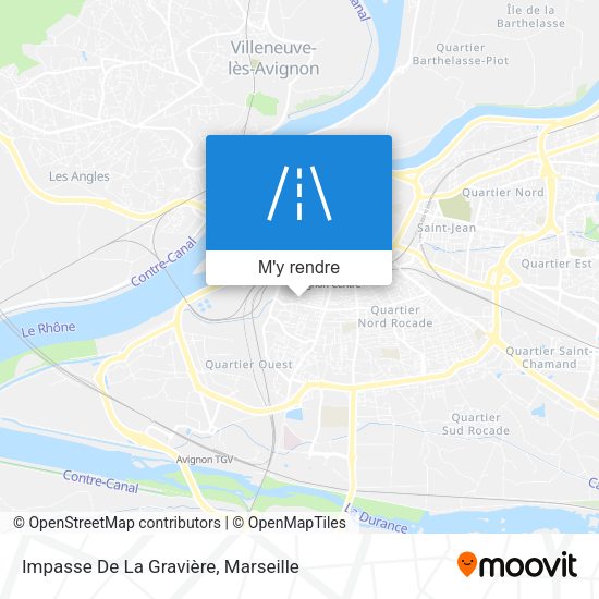 Impasse De La Gravière plan
