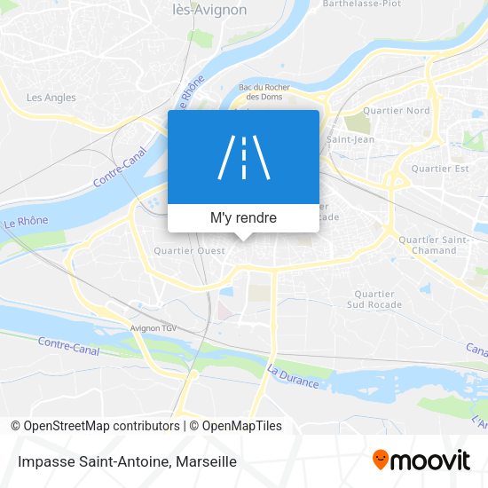 Impasse Saint-Antoine plan
