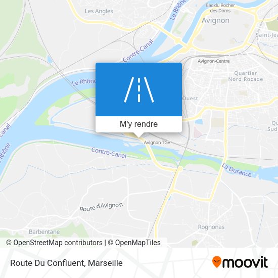 Route Du Confluent plan