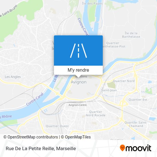 Rue De La Petite Reille plan