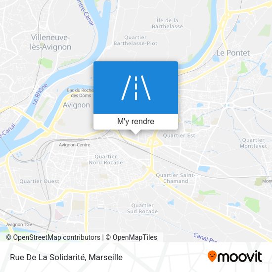Rue De La Solidarité plan